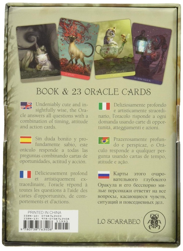 Barbieri Fantasy Cats Oracle Deck, by Paolo Barbieri!