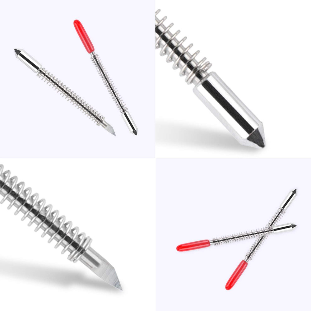 45 Degree Vinyl Cutter Blades Lettering Blade for Graphtec Cutting Plotter, Red