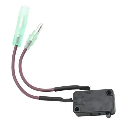 703-82540-00 Black Push Button Automatic Boat Motor Neutral Switch,