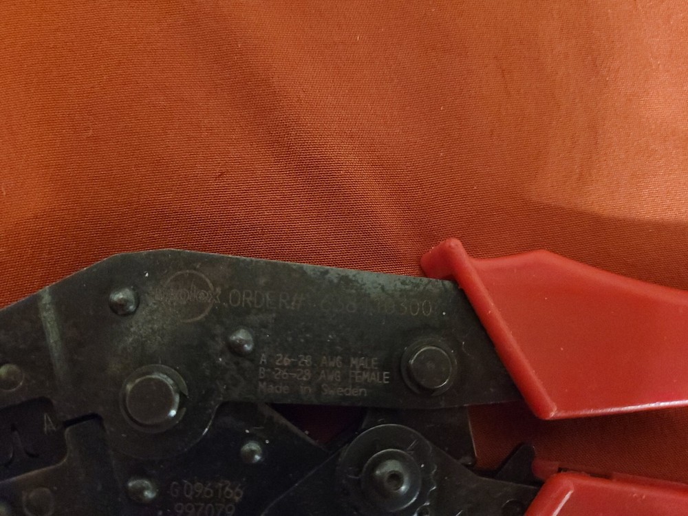 Molex 638110300 Hand Crimp Tool