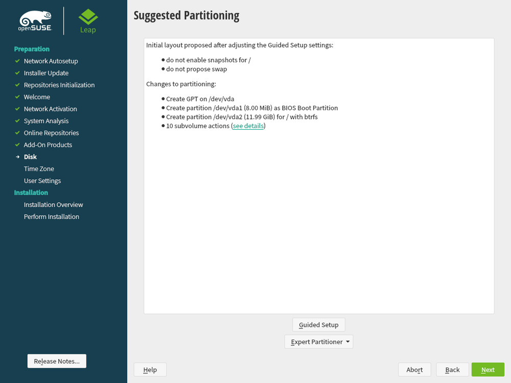 openSUSE Leap 16 64 BIT Linux desktop , Suse Linux DVD