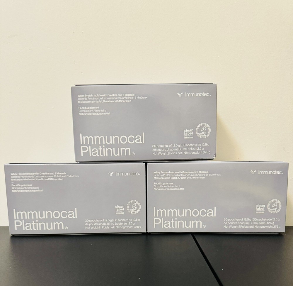 immunotec immunocal platinum 3 Boxes