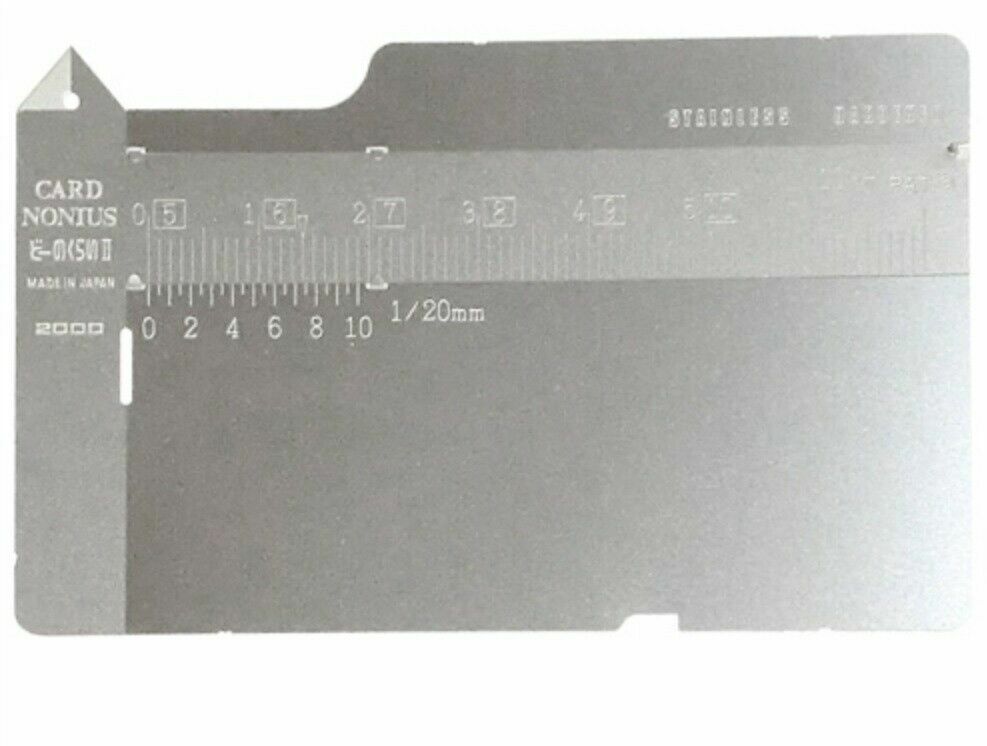 EIGER TOOL CARD TYPE CALIPER MEASURE STAINLESS (1～100mm) TYK-10