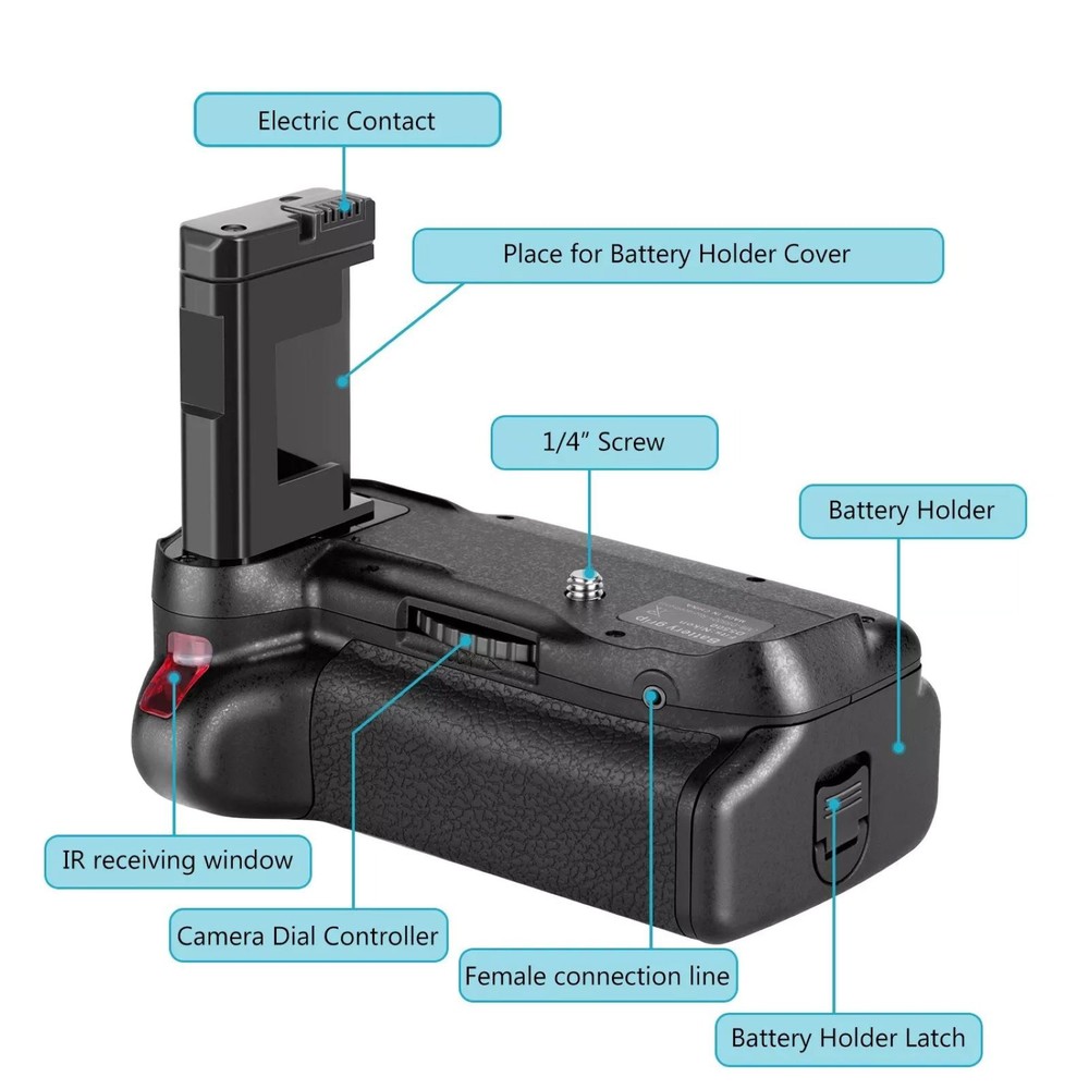 MB-D5500 Vertical Battery Handle Grip For Nikon D5500 Camera Accessories