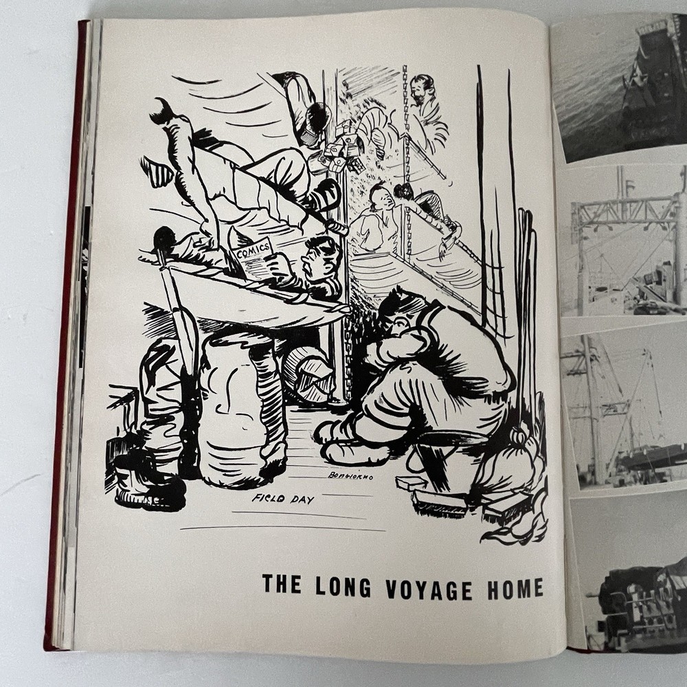 3rd Battalion 6th Marines 1952 Mediterranean Deployment Cruise Book