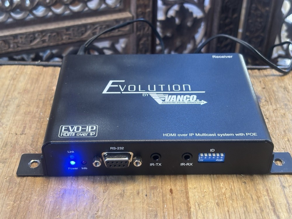 Evolution EVOIPRX1 And EvoIpTR1 HDMI over IP Receiver