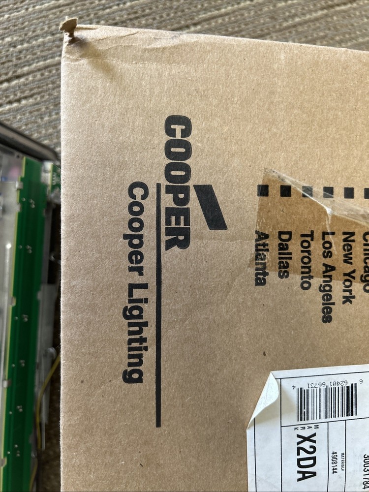 Cooper Emergency Lighting Exit Sign