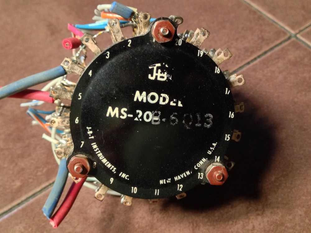 JBT Instruments Rotary Switch Model MS-20