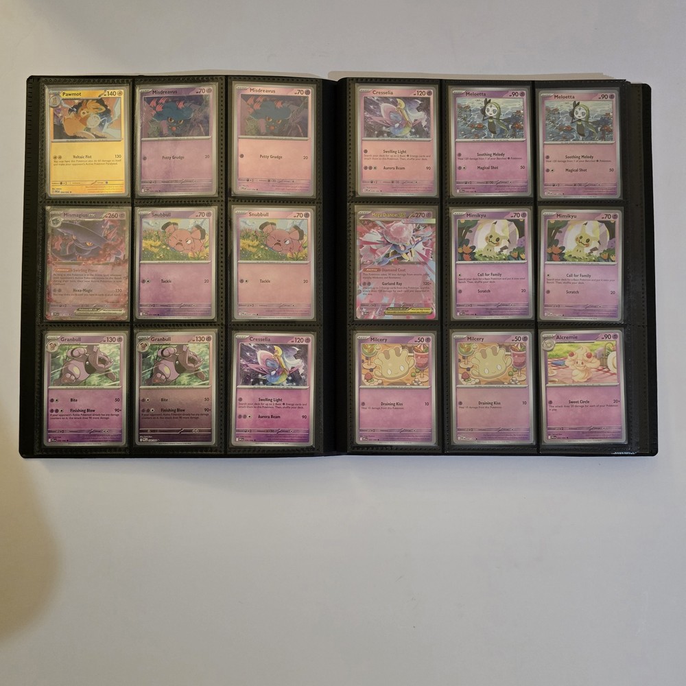 Phantasmal Flames 100% Complete Master Base Set w/ Binder to complete