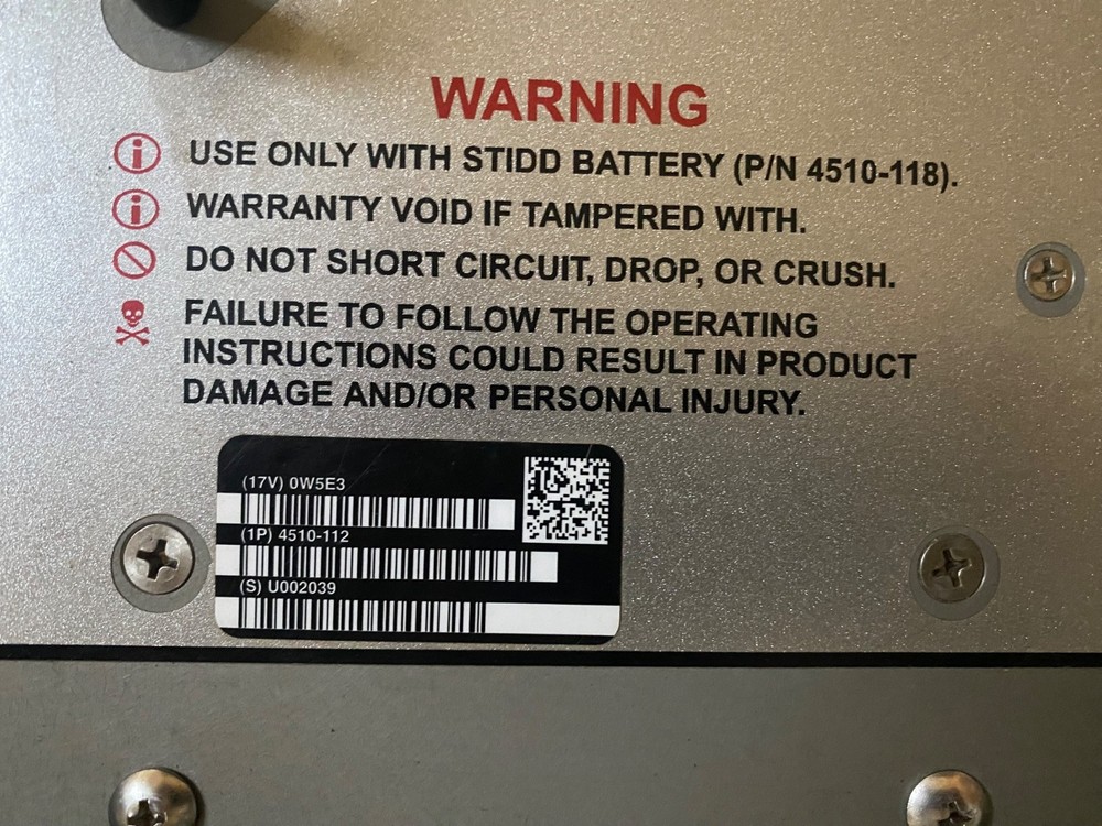 US Military Surplus Stidd Diver Propulsion Device Lithium Ion Battery Charger