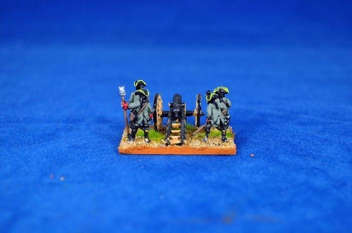 15mm Painted SYW Austrian Howitzer Battery