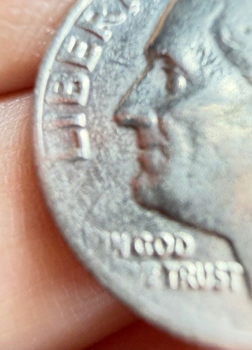 1985D Roosevelt Dime with DDO & In errors (VF) see Pic's