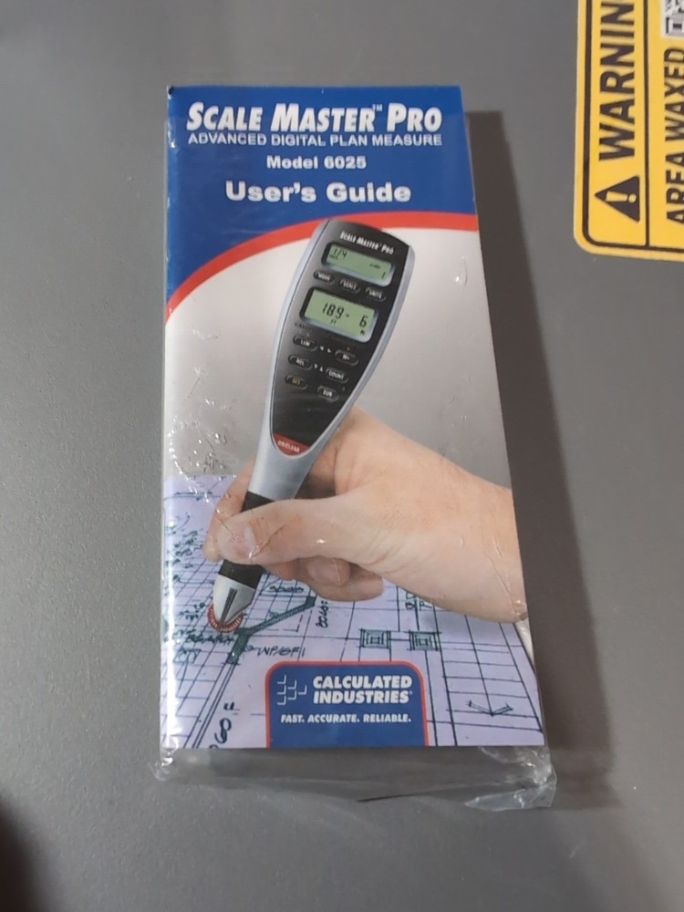 Calculated Industries Scale Master Pro 6025 Digital Plan Measure