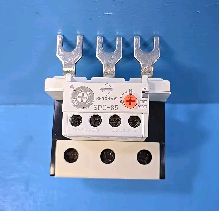 BENSHAW SPO-85-30 THERMAL OVERLOAD RELAY