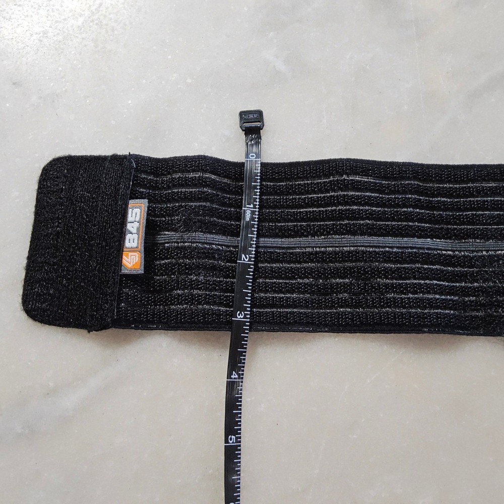 Shock Doctor B45 Ankle Sleeve with Compression Wrap Support Adjustable Black