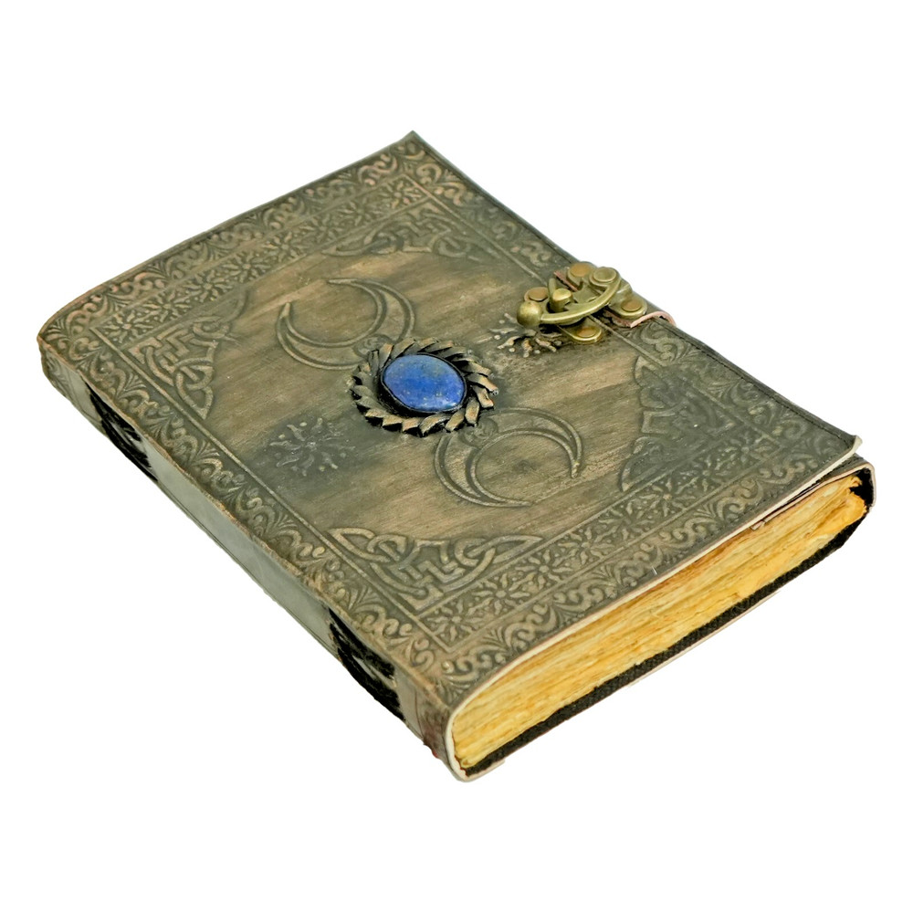 Handmade Leather Notebook – Vintage Magical Journal for Writing