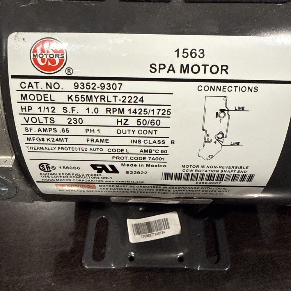 hot tub spa circulation pump