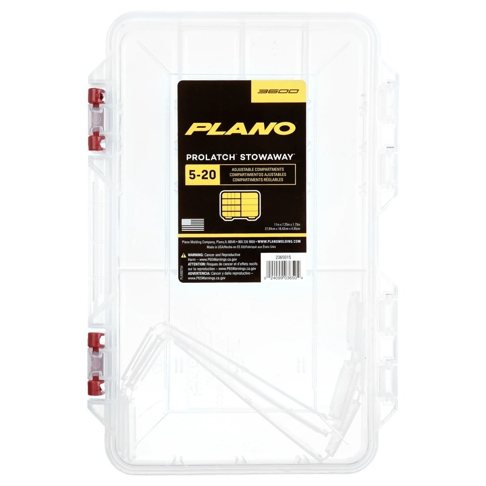Medium Pro-Latch Organizer, 2-Pack Stackable Storage Box with Secure Locking Lid