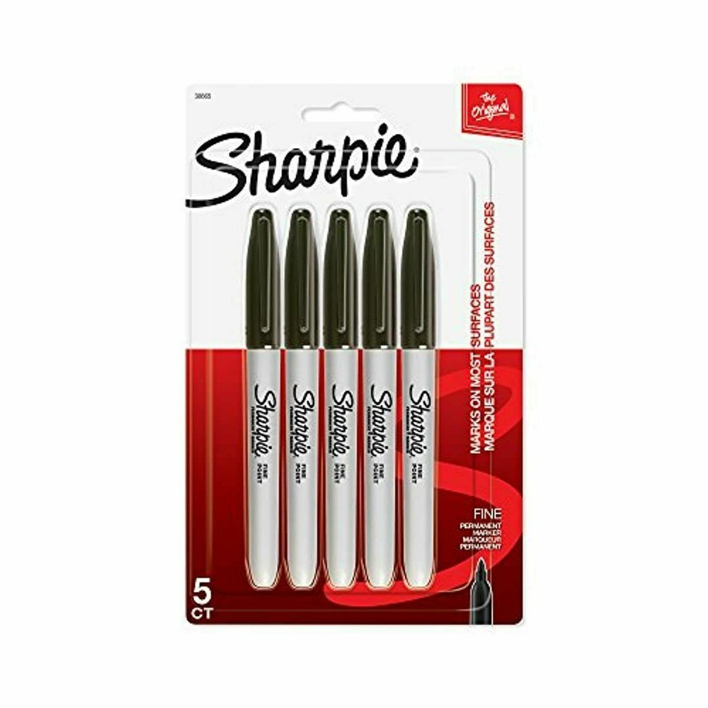 Sharpie 5 pack fine point markers 30665