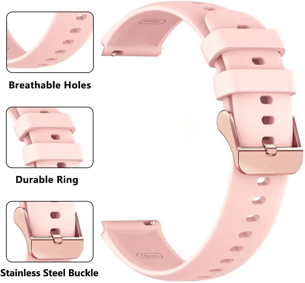 Fitness Tracker Band, Adjustable Replacement Accessories Classic Sport Strap for