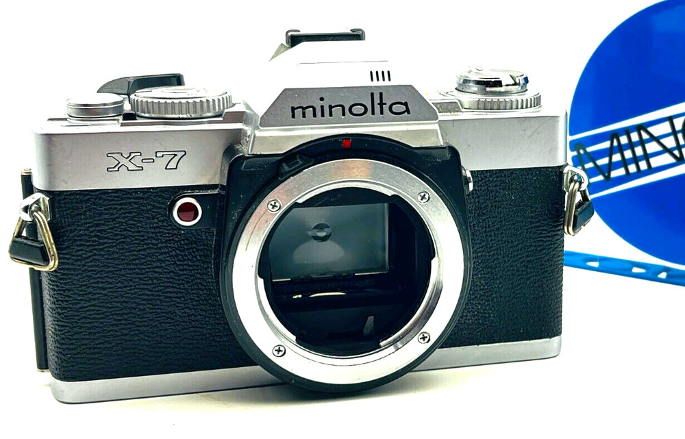 Silver Minolta X7, Meter works, Excellent Body