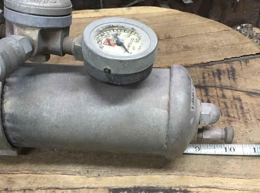 Vintage Blinks Regulator Water Trap With Gauge Untested …[S1-4]