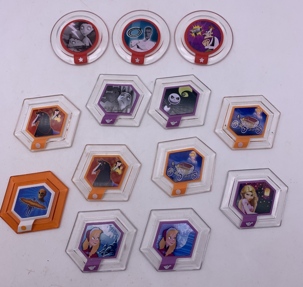 Disney Infinity Disc Lot of 13