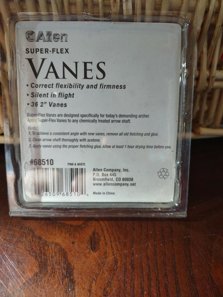 Allen Super Flex Vanes Archery Hunting