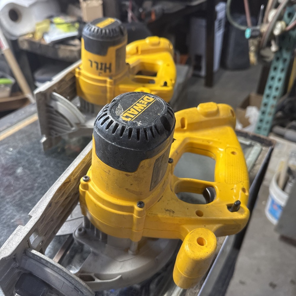 2 DEWALT 6-1/2" Cordless Circ. Saw DC390 Bare Tool Only DC 390