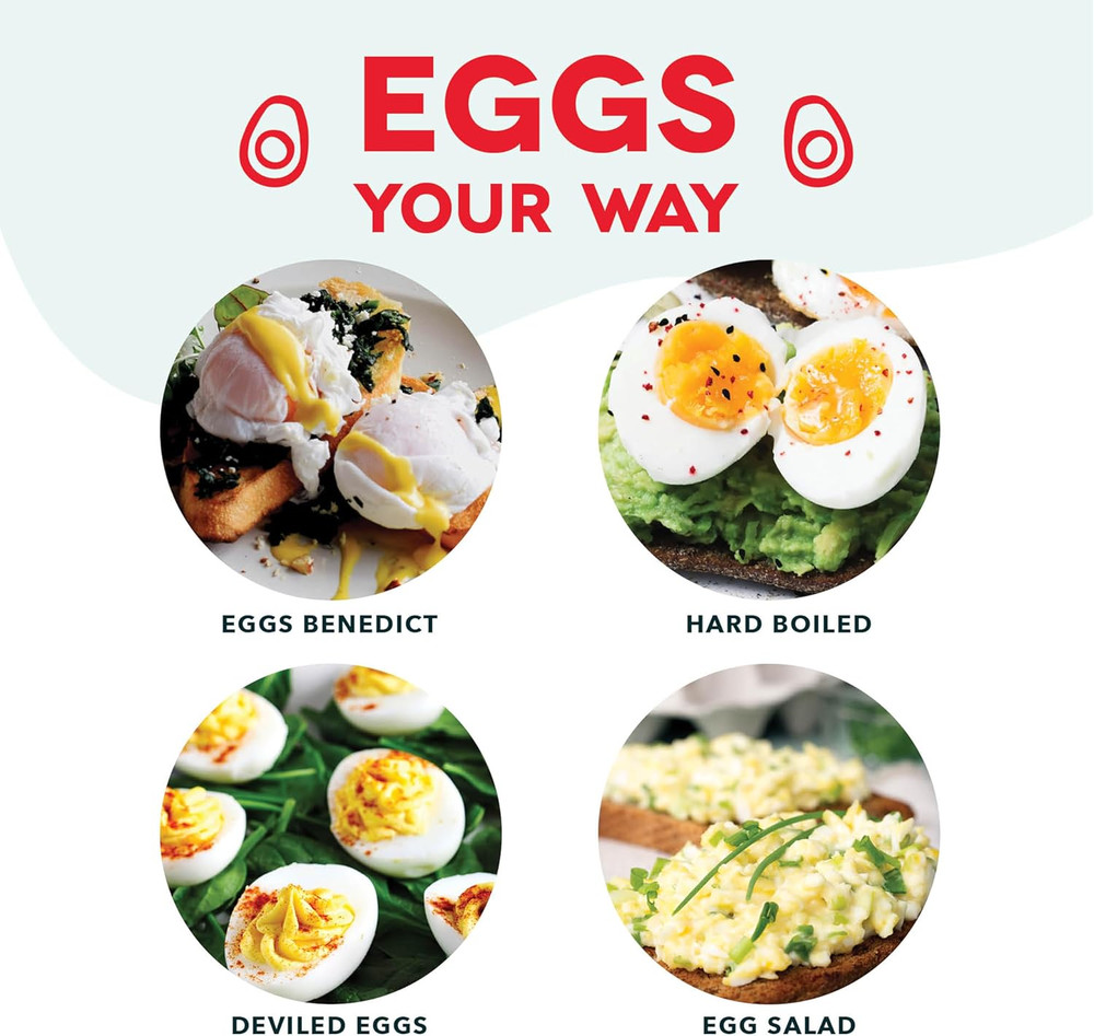 Electric Egg Cooker - 7 Egg Capacity