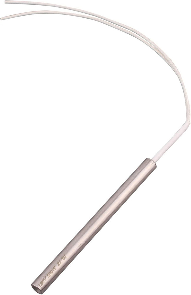 120V 500W Stainless Steel Cartridge Heater Replacement, 12mm Diameter