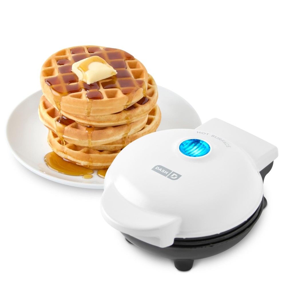 Dash Mini Waffle Maker: Fun, Compact Electric Iron for Easy, Delicious Waffles!