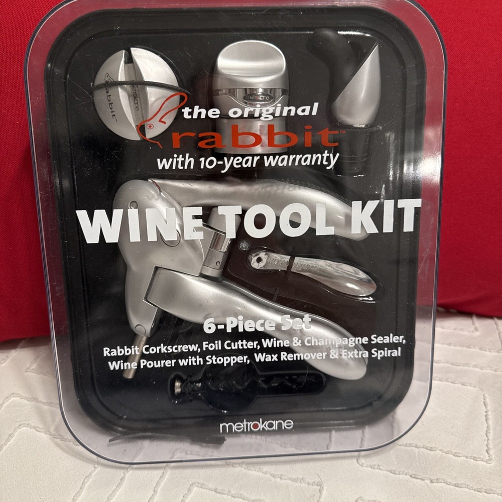 Metrokane Original Rabbit Wine Tool Kit