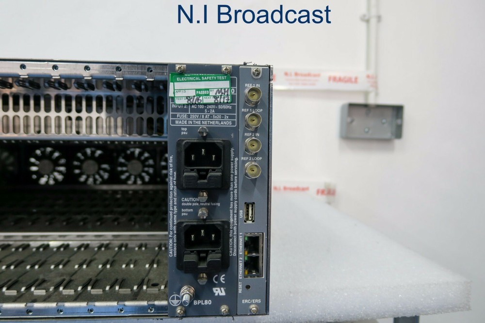 1x Axon synapse frame sfr18 fan front, local control panel ethernet, smp100 psu