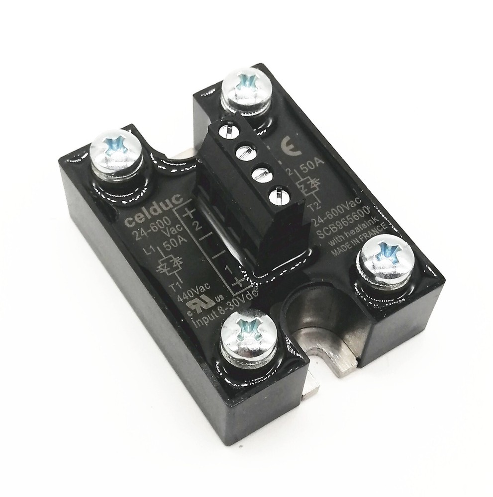 Celduc solid state relay SCB965600 50A 24-600VAC