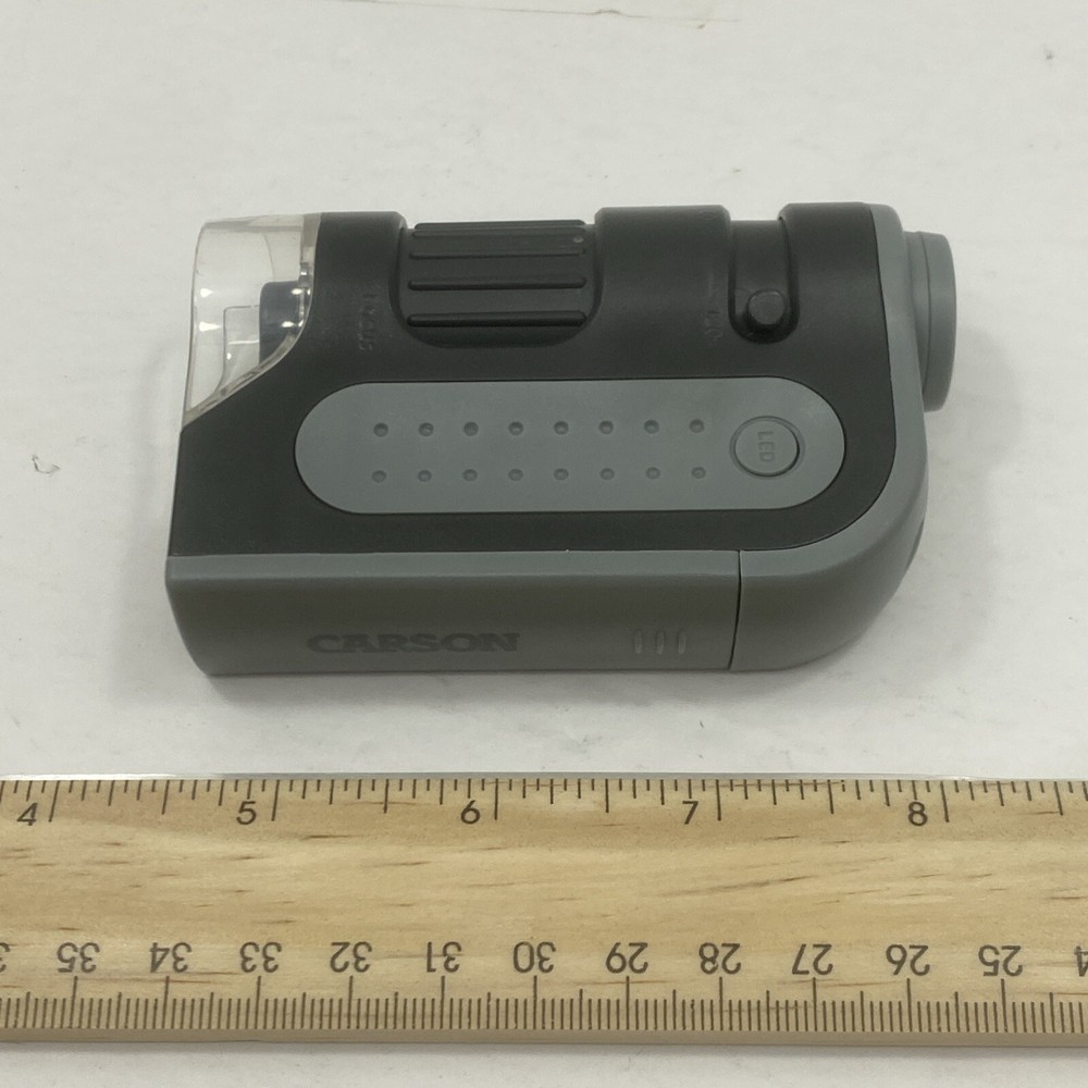 Carson MicroBrite Plus 60x-120x LED Pocket Microscope