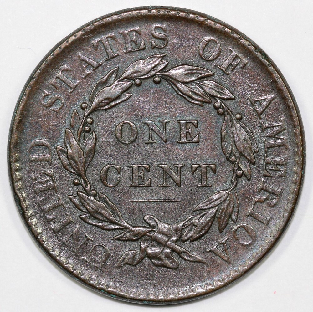 1820 1c N-10 Matron Head Large Cent