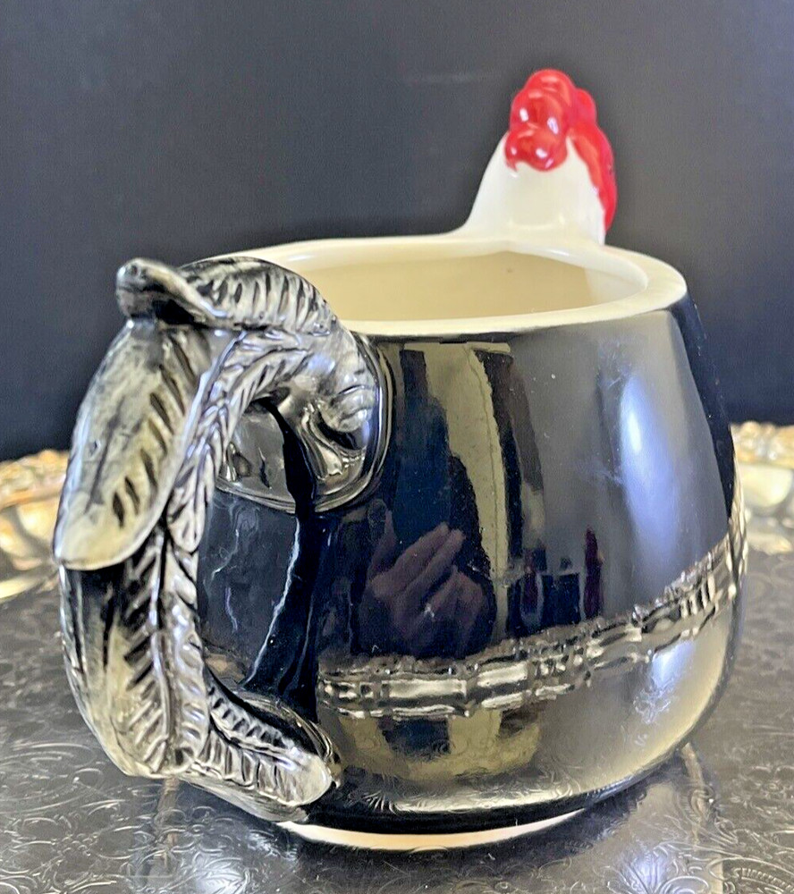 Cracker Barrel Rise & Grind Rooster Mug