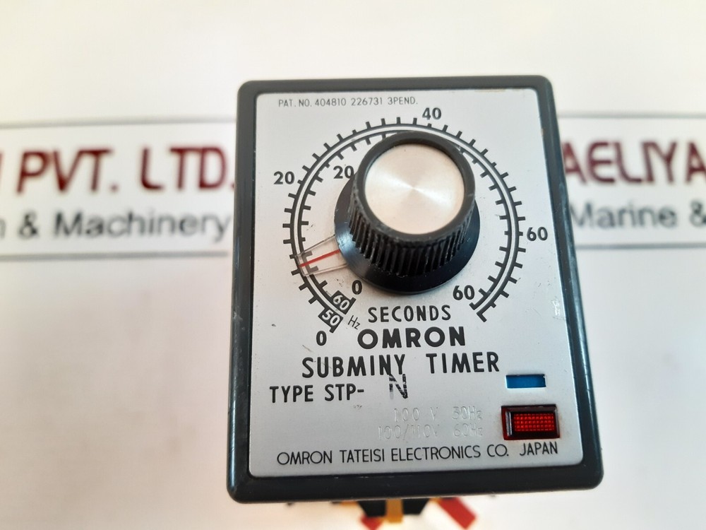 Omron stp-n subminy timer 0 to 60 sec