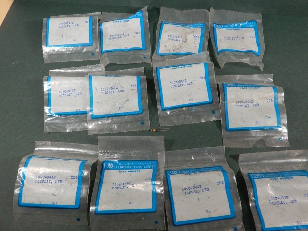 Hewlett Packard HP 1990-0442 LED Display Qty 12 NOS