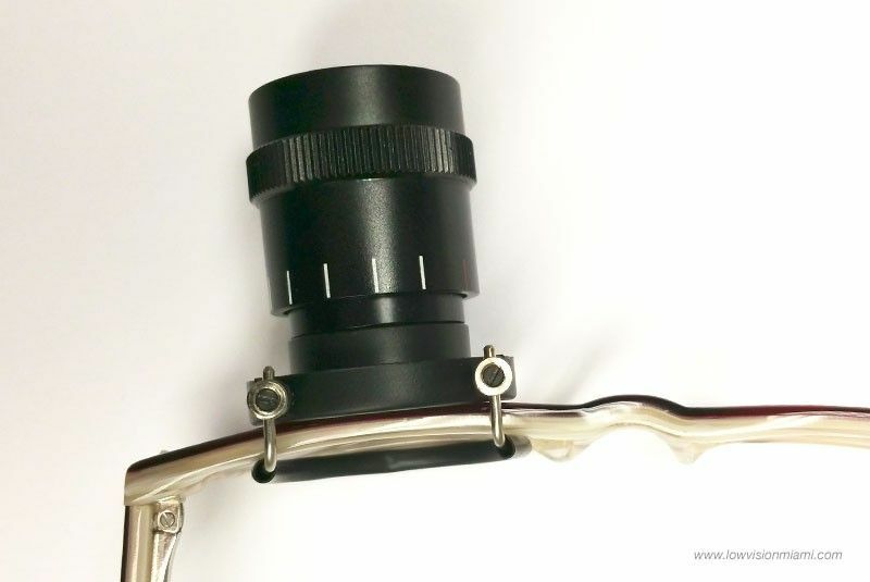 Monocular 2.8X Clip-On – Low Vision