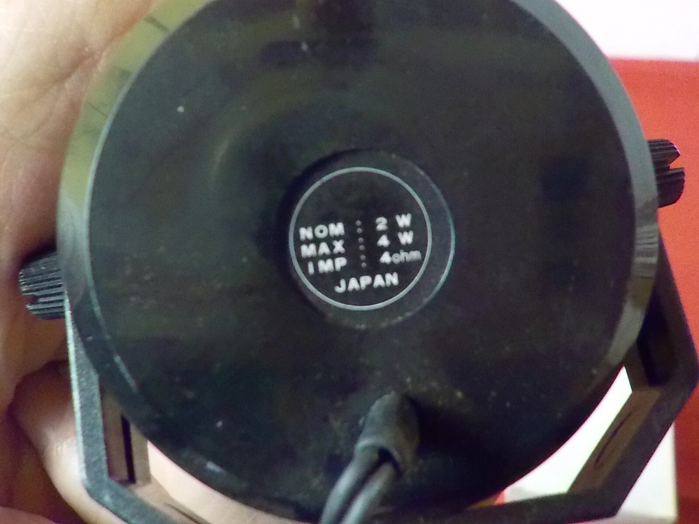 F RESPONCE IMPEDANCE INPUT  EXTERNAL best ham cb SPEAKER NO BOX