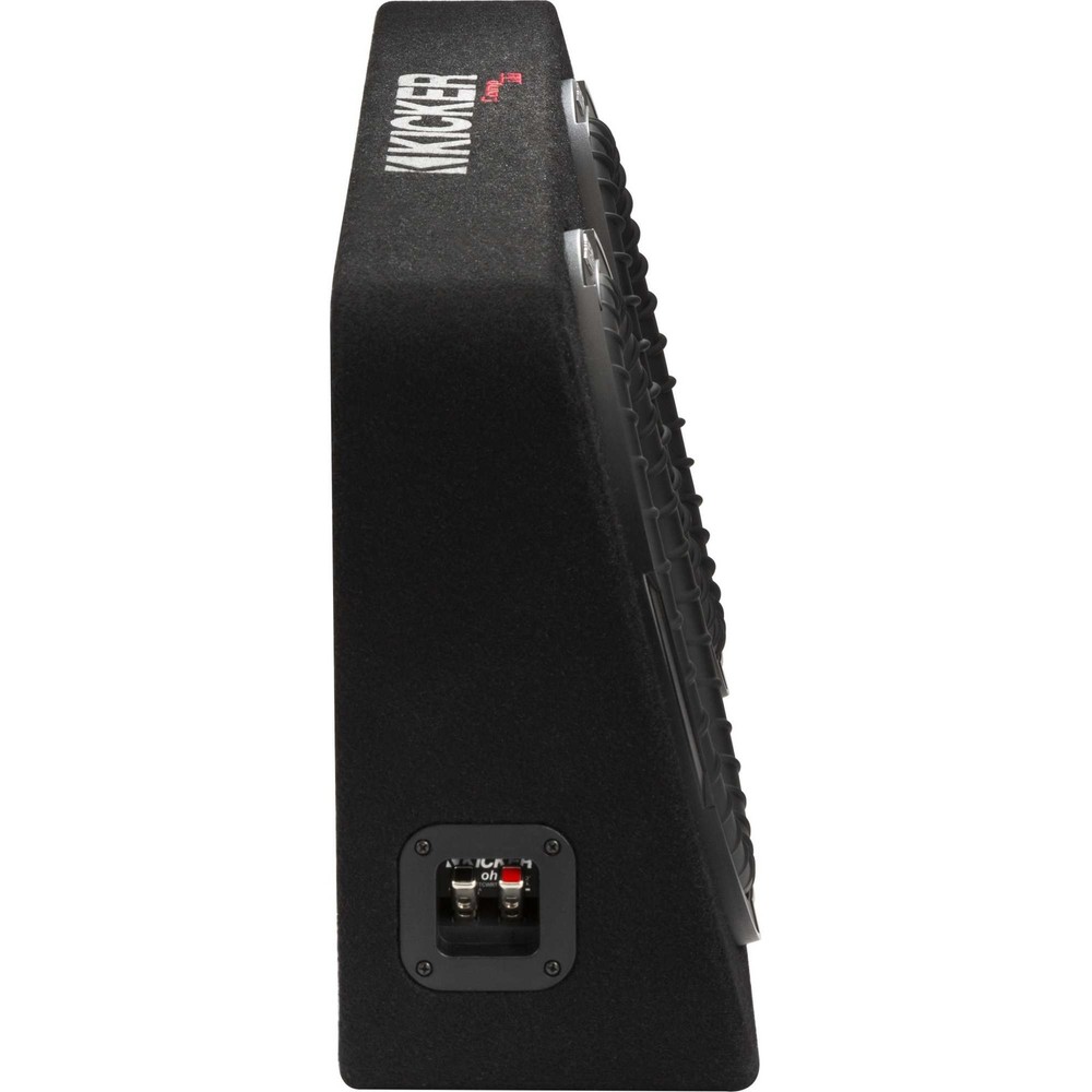Kicker 48TCWRT122 CompRT 12" subwoofer in thin profile enclosure, 2ohm