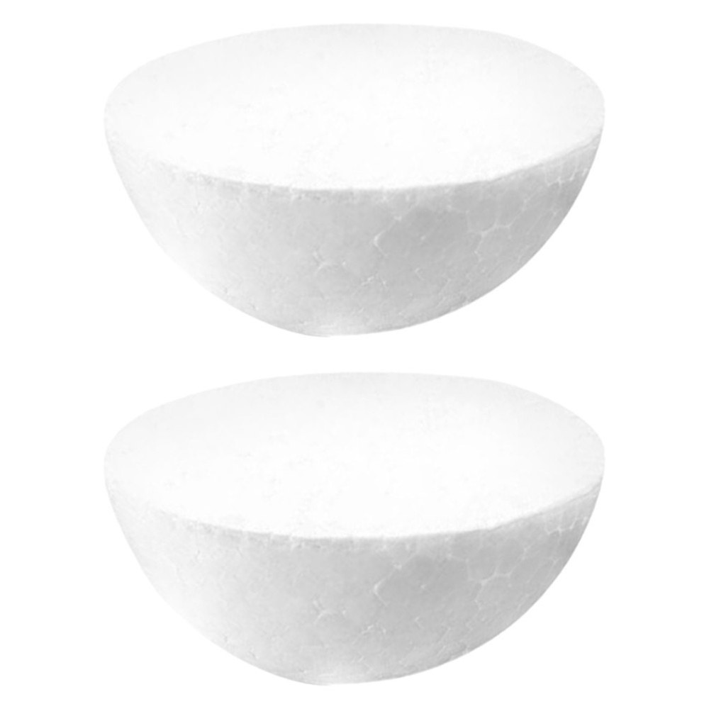 2 Pcs Foam Half Wedding Flower Floral Blocks