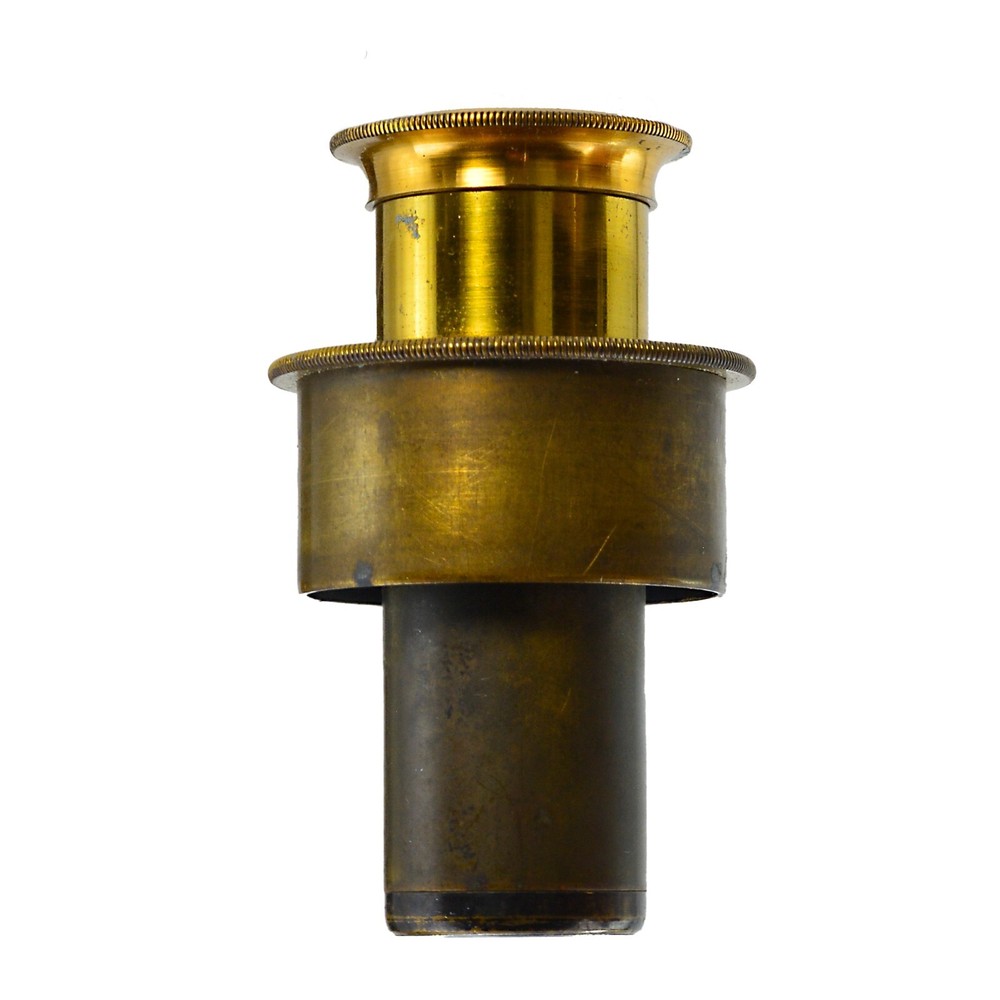 Brass Dark field microscope lens found with Wenham binocular microscope 1870-80s