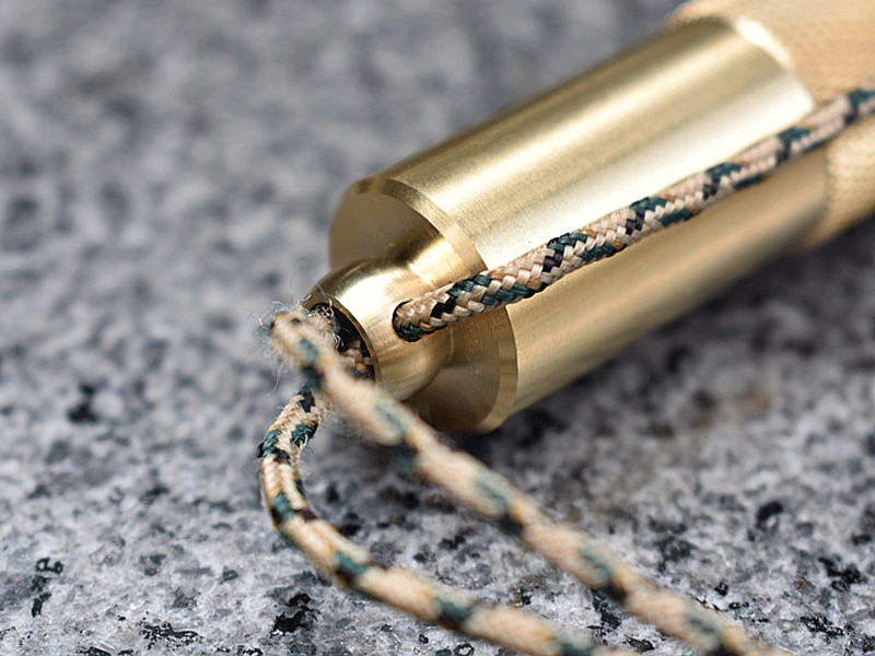 EDC Brass Waterproof Pill Case Container Box Pendant Compass Multi Tool Gift