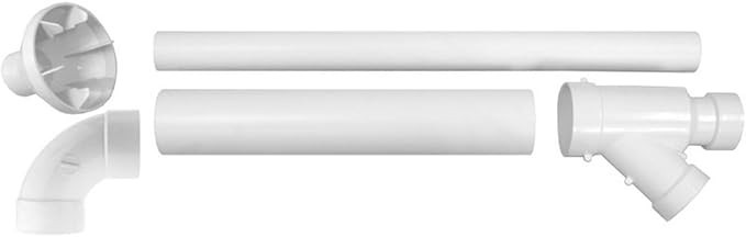 Rheem 3 in. PVC Horizontal or Vertical Concentric Vent Termination Kit for High