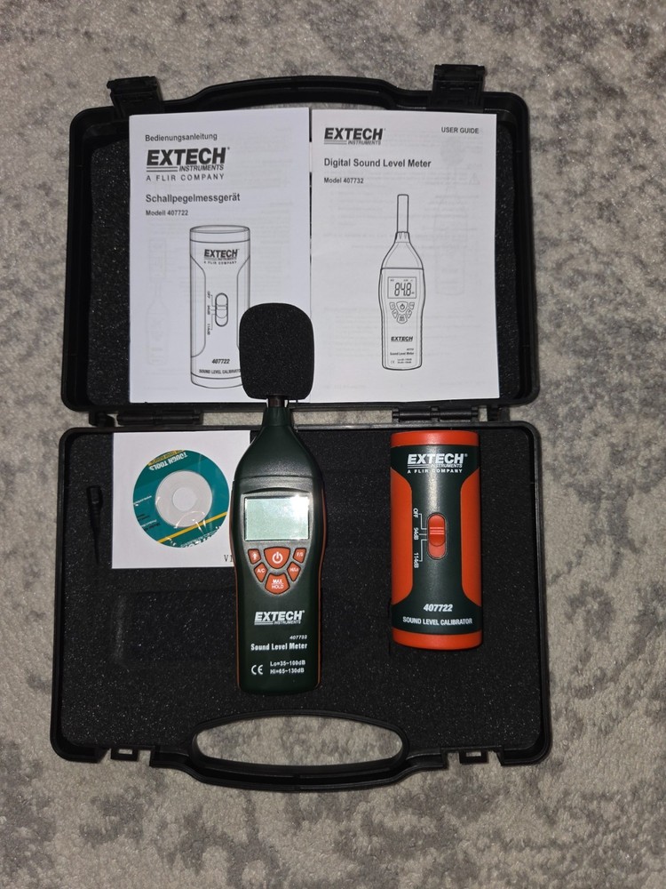 Extech Digital Sound Level Meter Model 407732