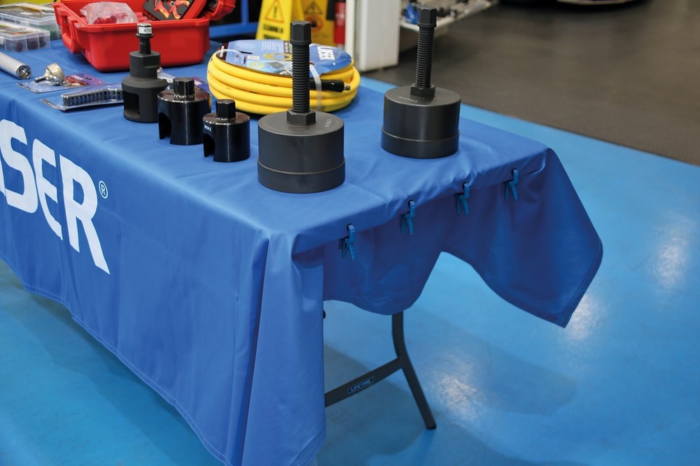 Laser Tools 9246 Composite Plastic Spring-Loaded Clamp Set - 20pc