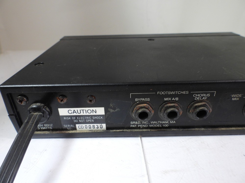 Vintage Rockman Stereo Chorus/Delay Echo Effects Processor Tom Scholz SR&D